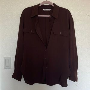 zara button up shirt!